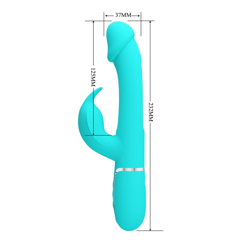 Vibrador con Lengua Kampas Verde - Imagen 6