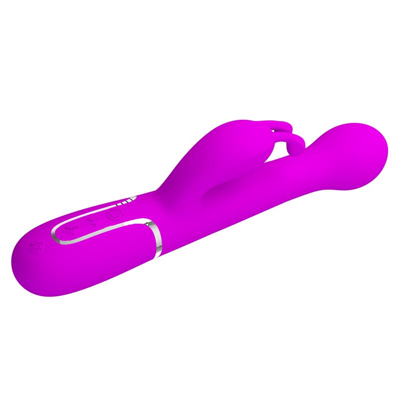 Vibrador con Thrusting y Bolas Rotatorias Dejon Rosa - Imagen 12