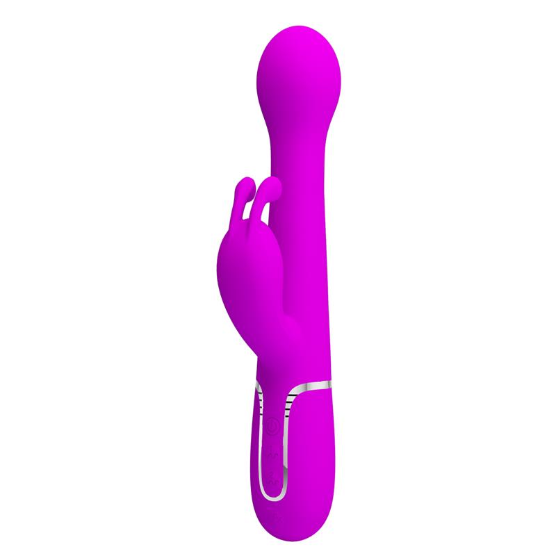 Vibrador con Thrusting y Bolas Rotatorias Dejon Rosa - Imagen 6