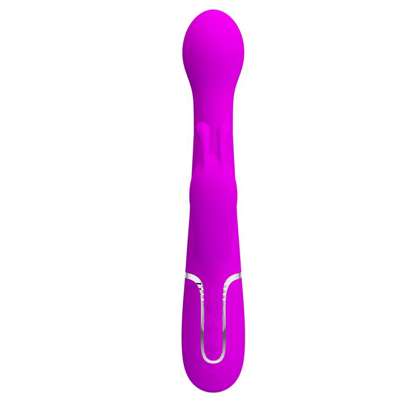 Vibrador con Thrusting y Bolas Rotatorias Dejon Rosa - Imagen 7
