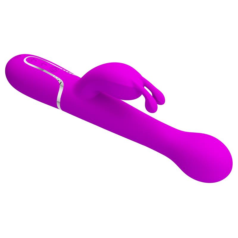 Vibrador con Thrusting y Bolas Rotatorias Dejon Rosa - Imagen 11