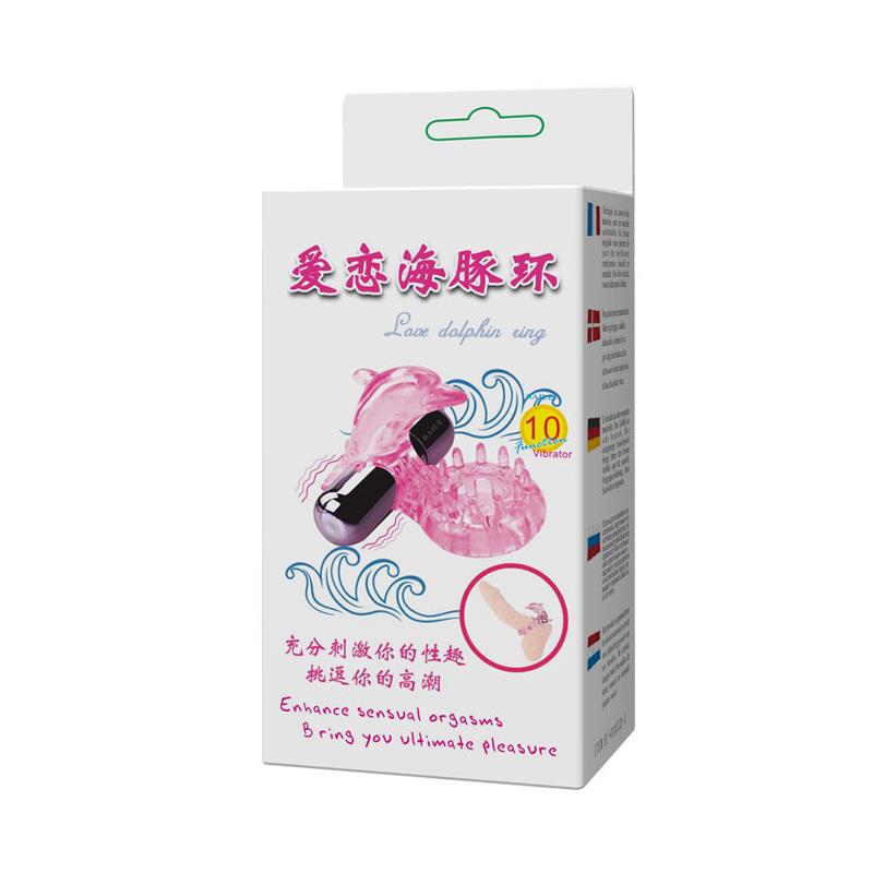 Anillo Vibrador Love Dolphig Ring Rosa - Imagen 7