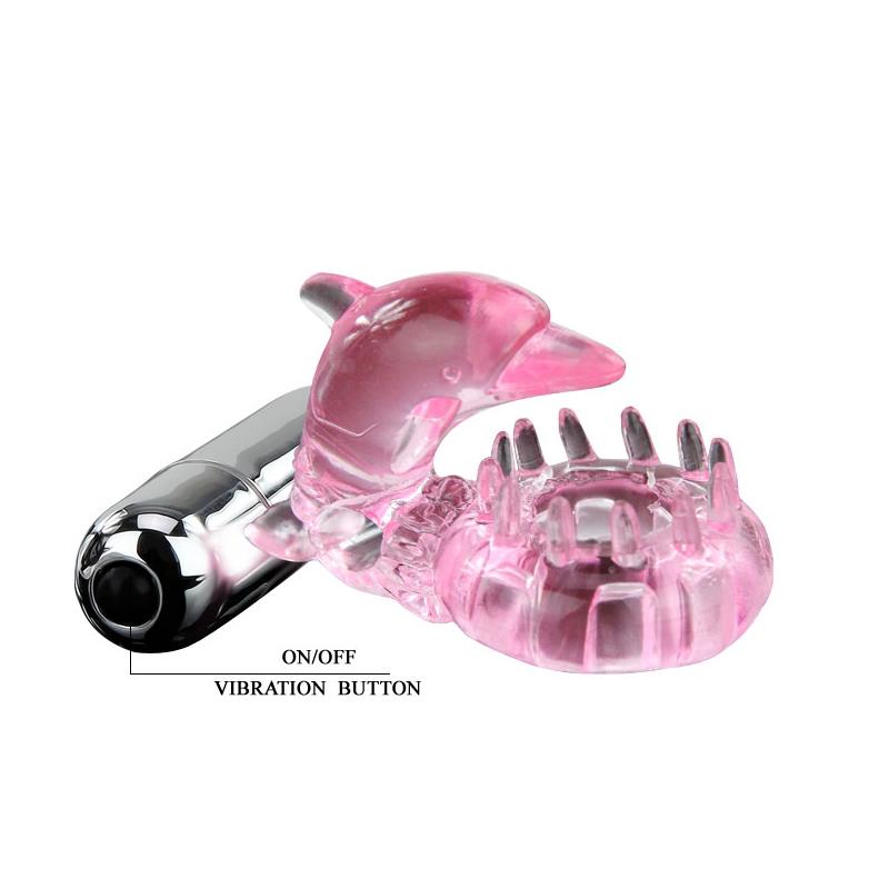 Anillo Vibrador Love Dolphig Ring Rosa - Imagen 8