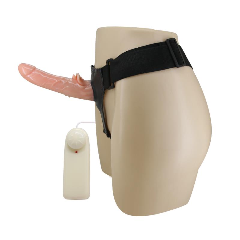 Baile Arnés con Dildo y Control Remoto 18 cm - Imagen 5