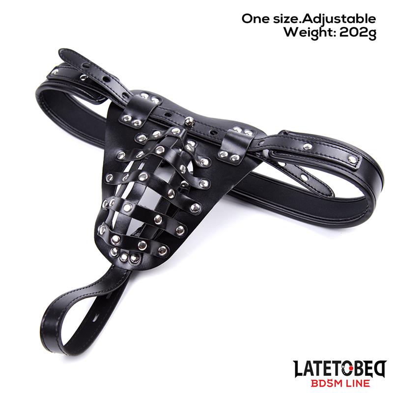 Cinturón de Castidad Masculino con Candado Ajustable - Imagen 6