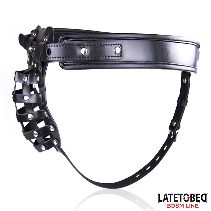 Cinturón de Castidad Masculino con Candado Ajustable - Imagen 7