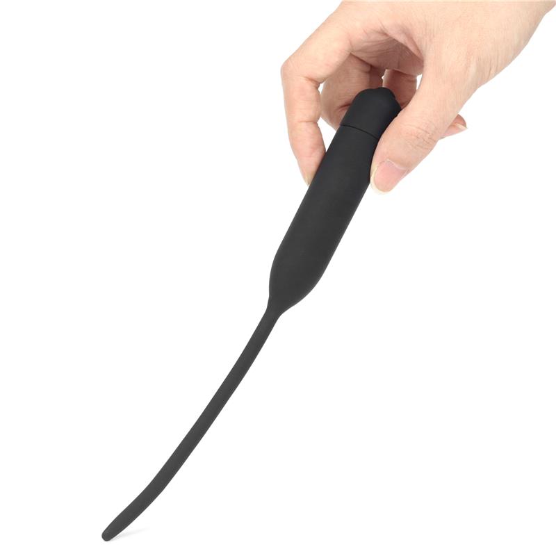 Dilatador de Uretra con Vibración Negro - Imagen 2