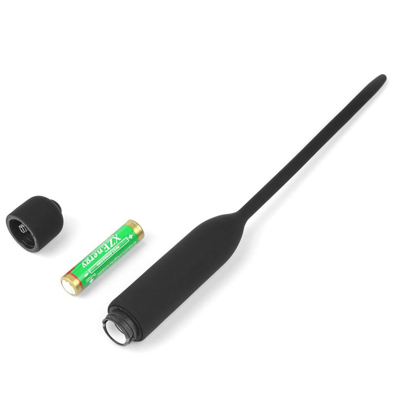 Dilatador de Uretra con Vibración Negro - Imagen 11