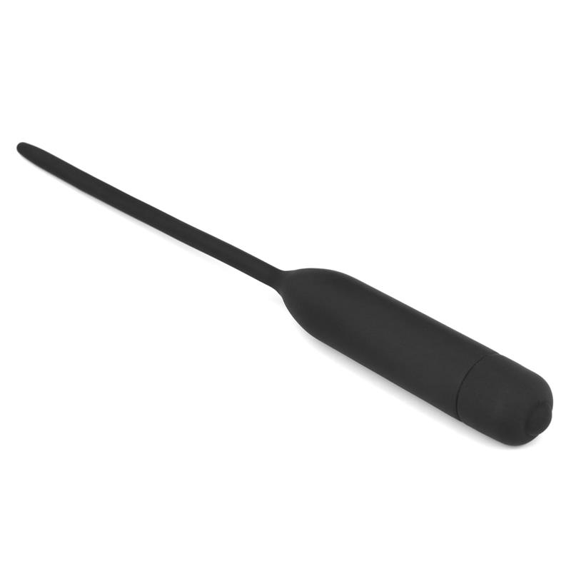 Dilatador de Uretra con Vibración Negro - Imagen 7
