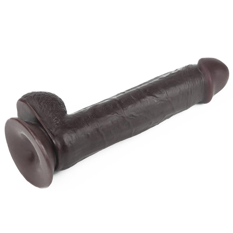 Dildo con Piel Retractil 9 Negro - Imagen 14