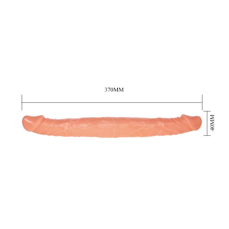 Dildo Doble Color Natural - Imagen 3