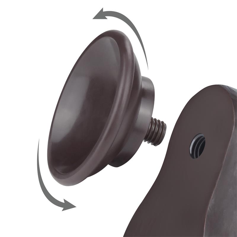 Dildo Dual Density Piel Deslizante Retractil 8.5 - Imagen 5