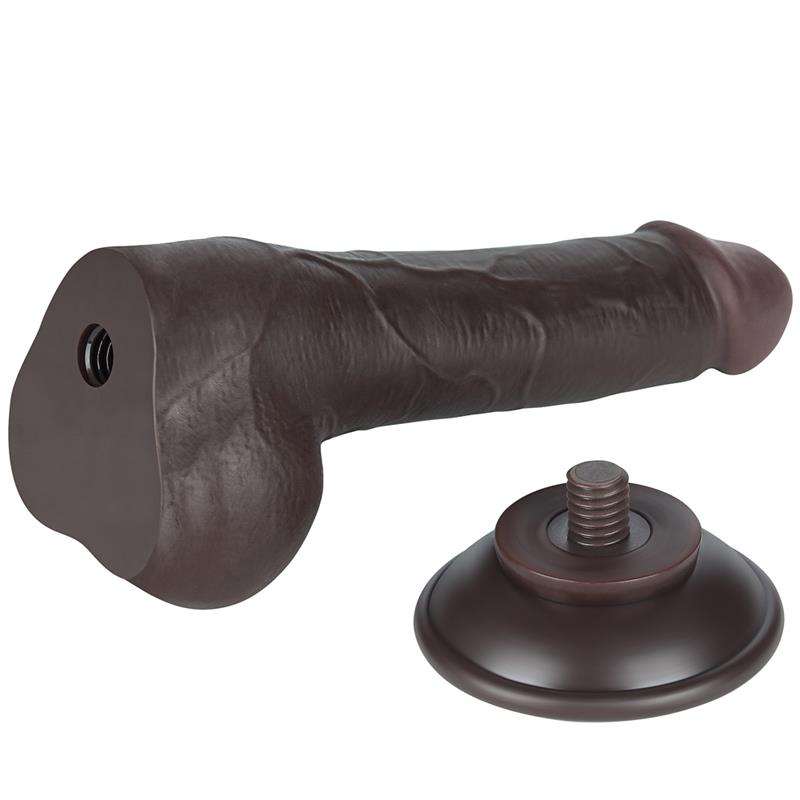 Dildo Dual Layer Piel Deslizante Retractil 7.5 - Imagen 3
