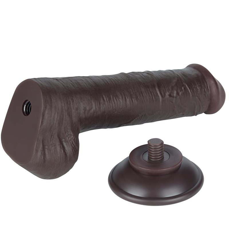 Dildo Dual Layer Piel Deslizante Retractil 8 - Imagen 2