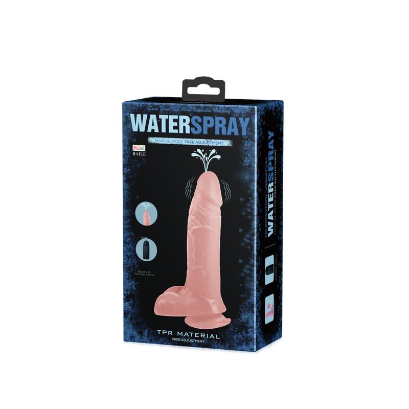 Dildo Eyaculador Water Spray Natural - Imagen 5