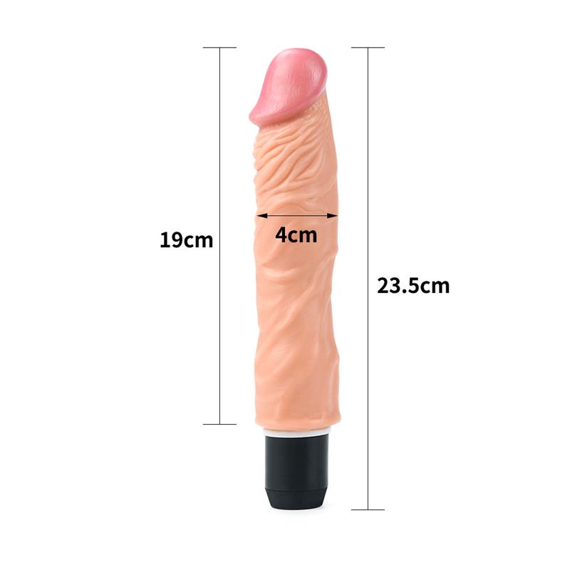 Dildo Flexi 9.5 con Vibración Natural - Imagen 3