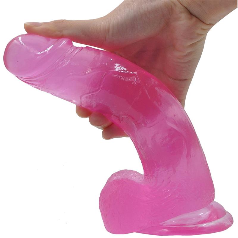 Dildo Jelly Studs 8 Rosa - Imagen 2