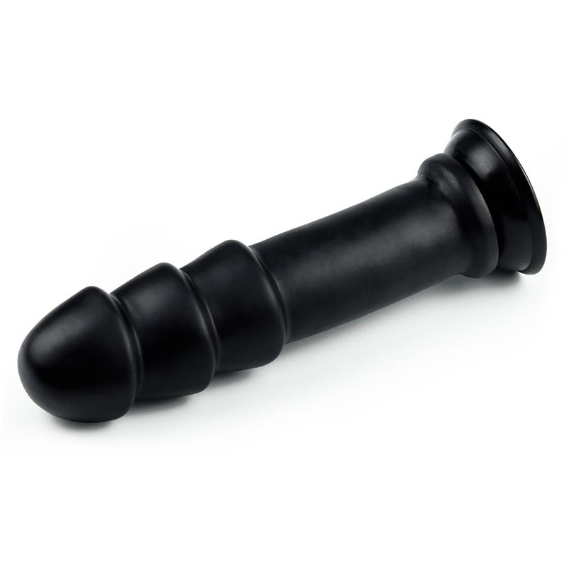 Dildo King Sized Anal Ripples 11.25 Negro - Imagen 6