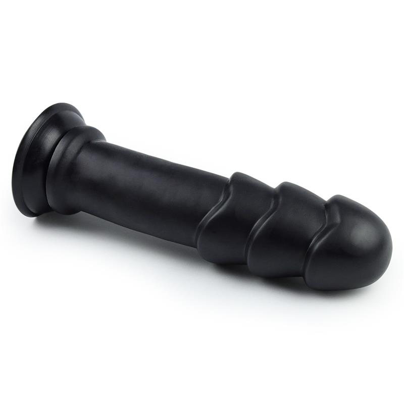 Dildo King Sized Anal Ripples 11.25 Negro - Imagen 7