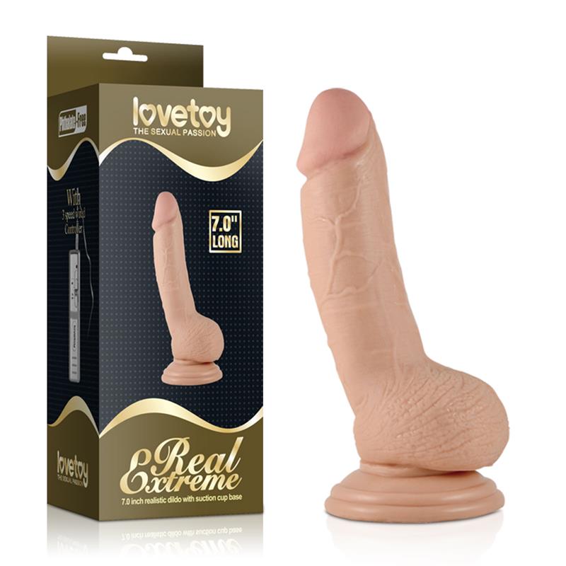 Dildo Real Extreme 7 Natural - Imagen 4