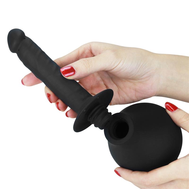 Ducha Anal Deluxe Douche Negro - Imagen 4