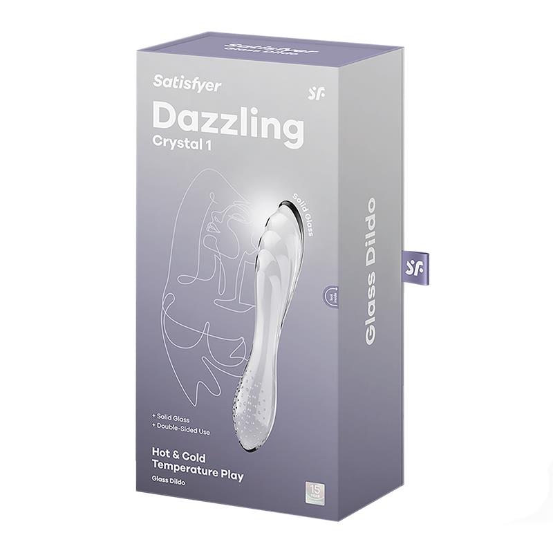 Estimulador de Cristal Dazzling Crystal 1 Hot and Cold Transparente - Imagen 3