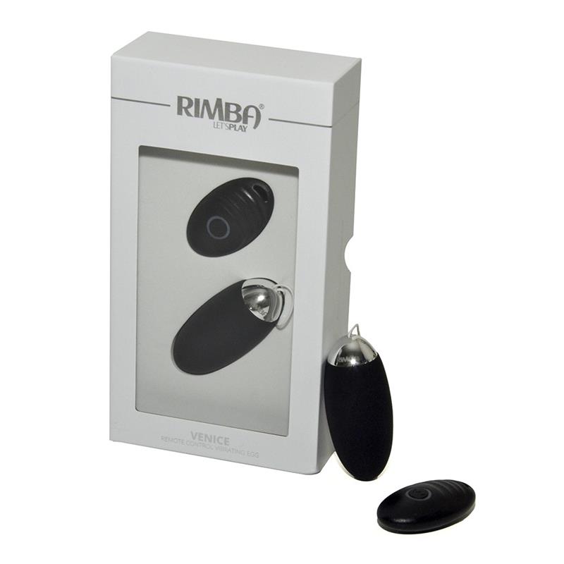 Huevo Vibrador con Control Remoto Venice Negro - Imagen 2