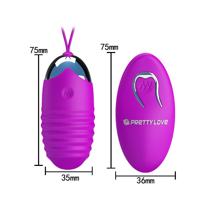 Huevo Vibrador Jessica USB Purpura - Imagen 3