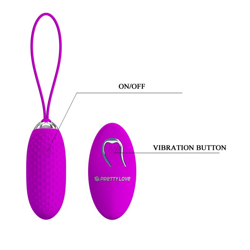 Huevo Vibrador Joanna USB Purpura - Imagen 6