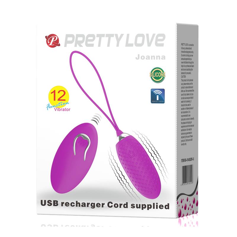 Huevo Vibrador Joanna USB Purpura - Imagen 7