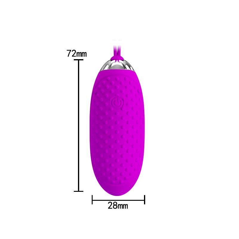 Huevo Vibrador Joanna USB Purpura - Imagen 9