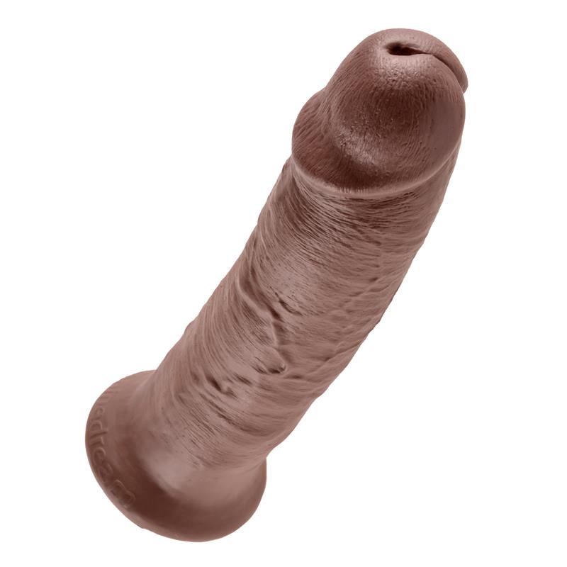 King Cock Pene de 10 - Color Marrón - Imagen 3