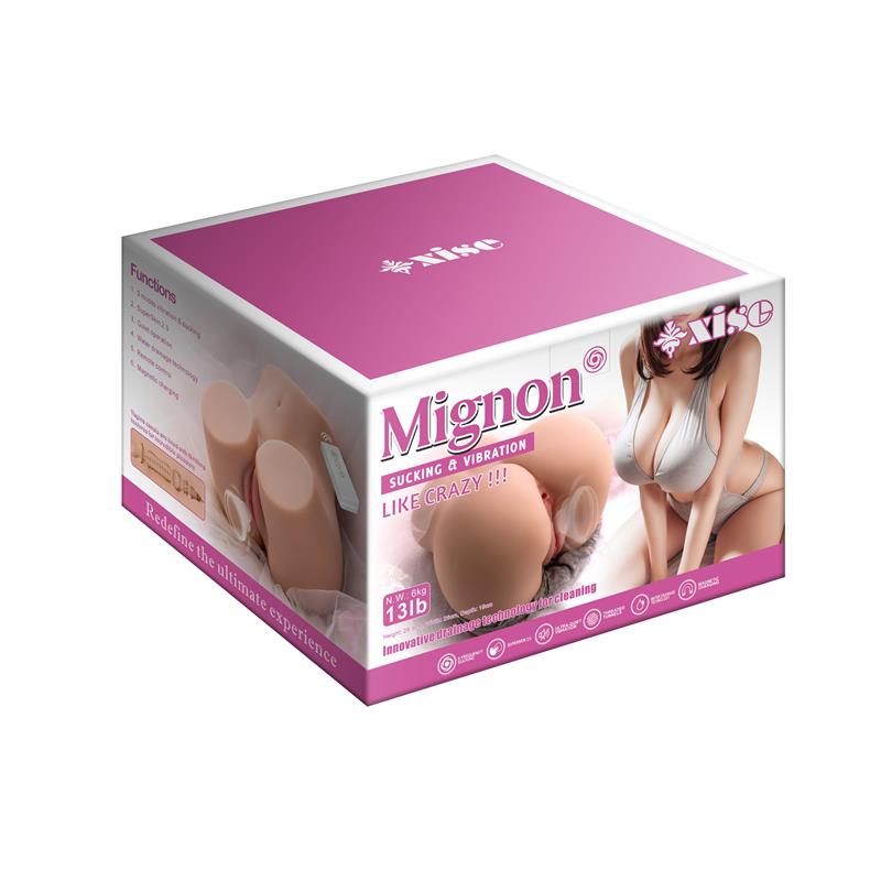 Masturbador Torso Mignon con Vibración y Sucking 6.1 kg - Imagen 5