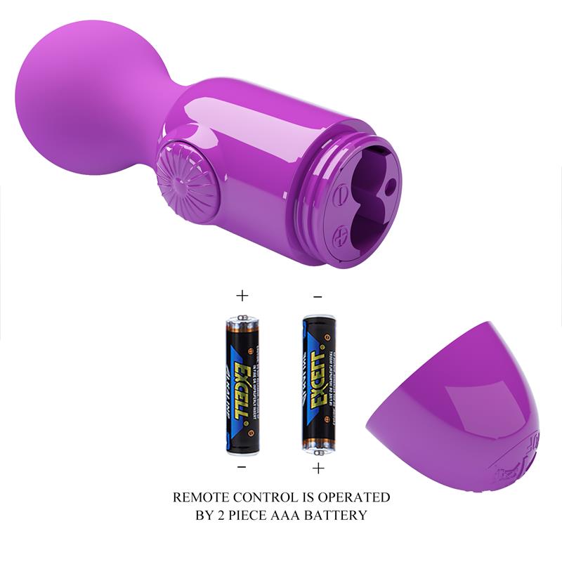 Mini Masajeador Little Cute Purpura - Imagen 5