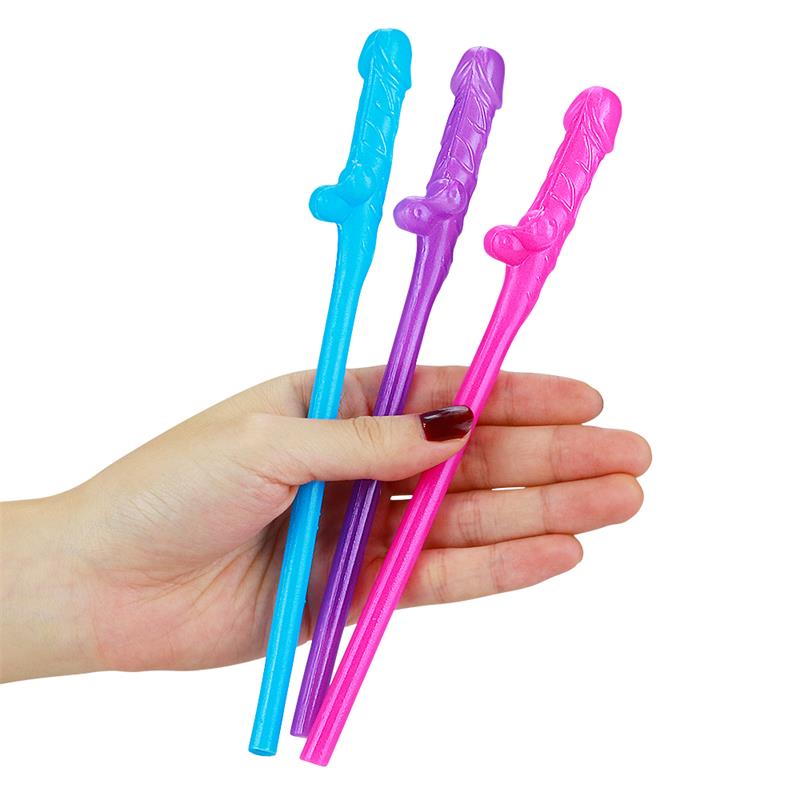 Pajitas Pene Vario Color Pack de 9 - Imagen 4