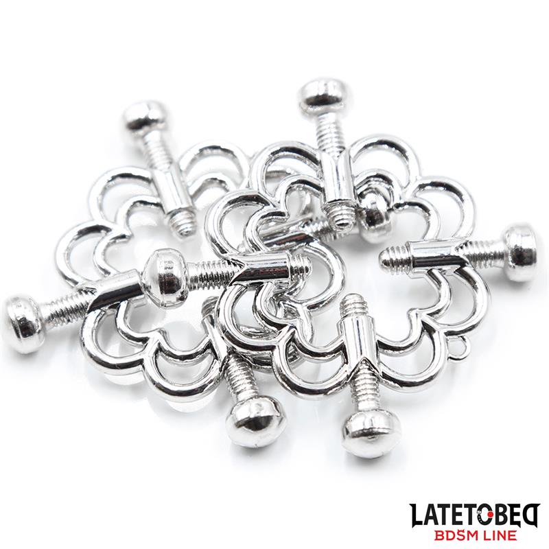 Pinzas de Metal para Pezones Ajustables - Imagen 2