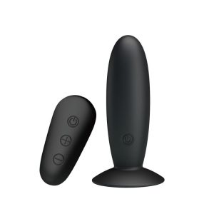 Plug Anal con Vibración y Control Remoto USB