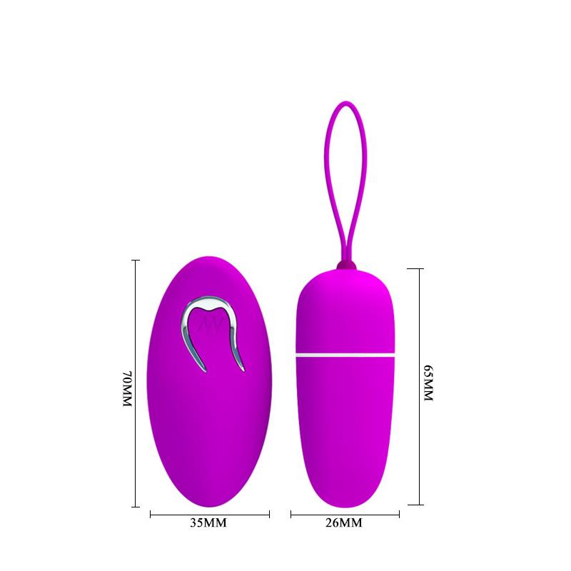 Pretty Love Huevo Vibrador Bradley Color Púrpura - Imagen 6