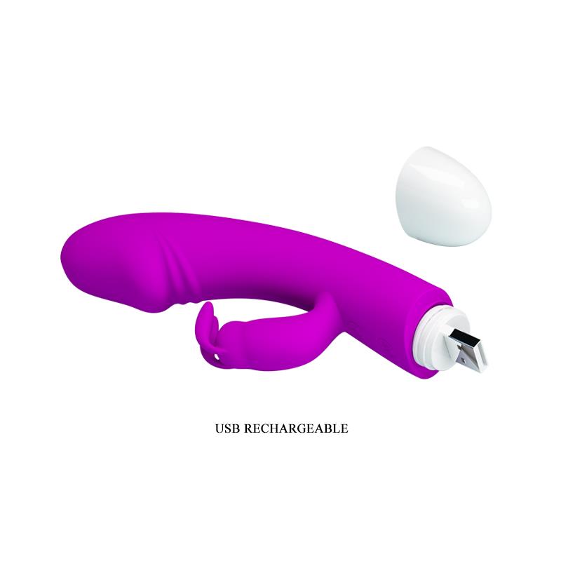 Pretty Love Vibrador Will Color Púrpura - Imagen 5