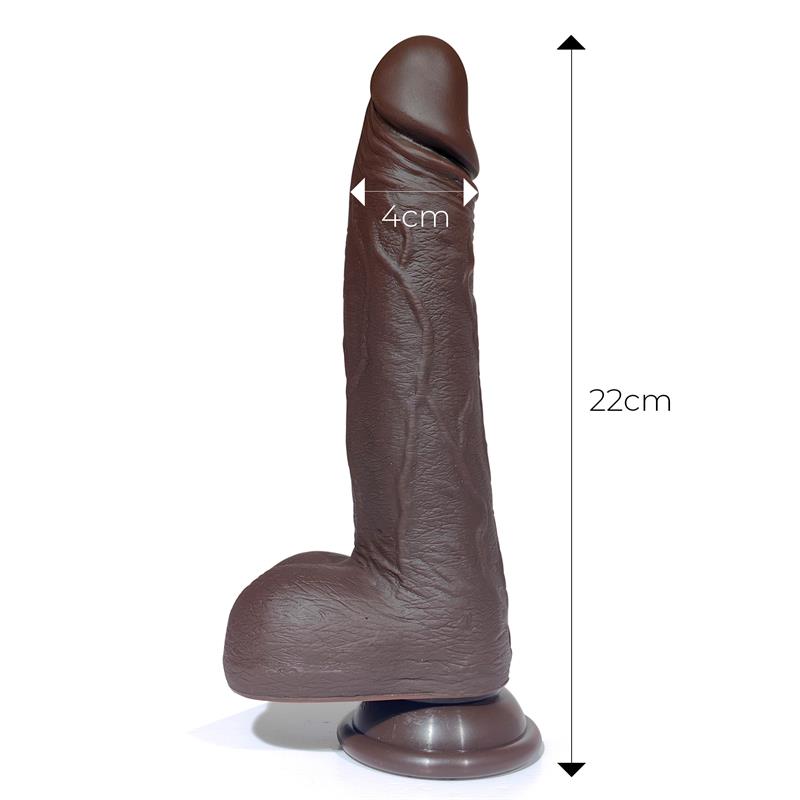 Severo Dildo Realista Turbo Shaking Thrusting, Rotación 360º Control Remoto Efecto Calor - Imagen 11