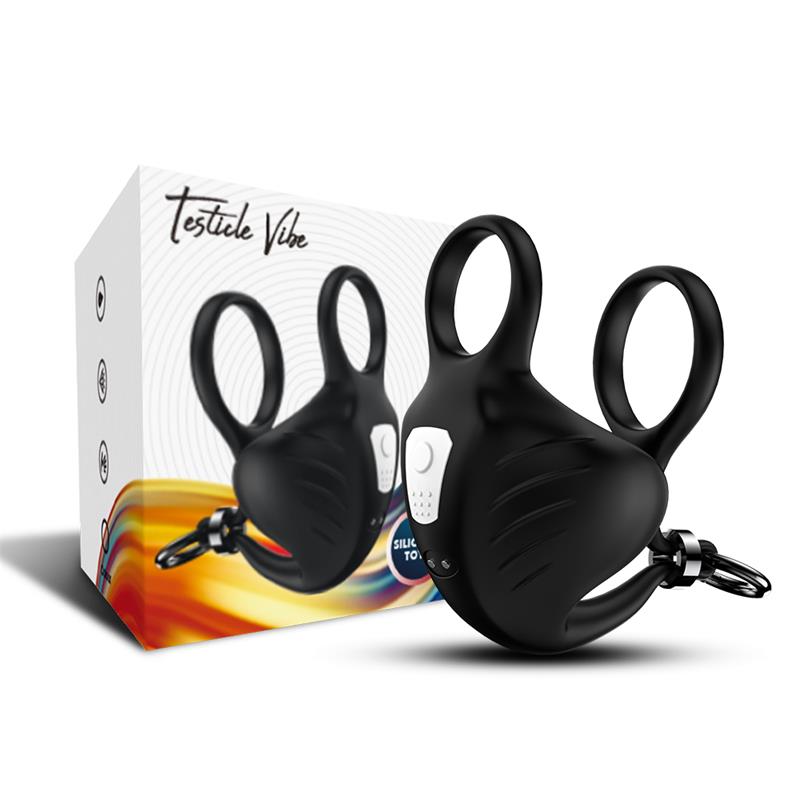 Anillo Vibrador para Pene y Testículos Ajustable - Imagen 8