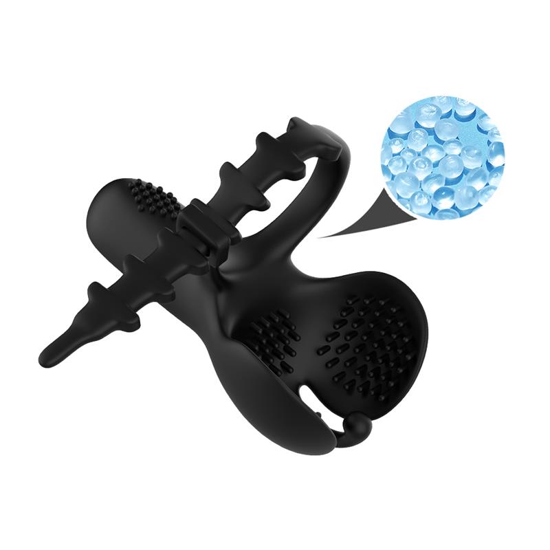 Anillo Vibrador para Pene y Testículos Ajustable - Imagen 7