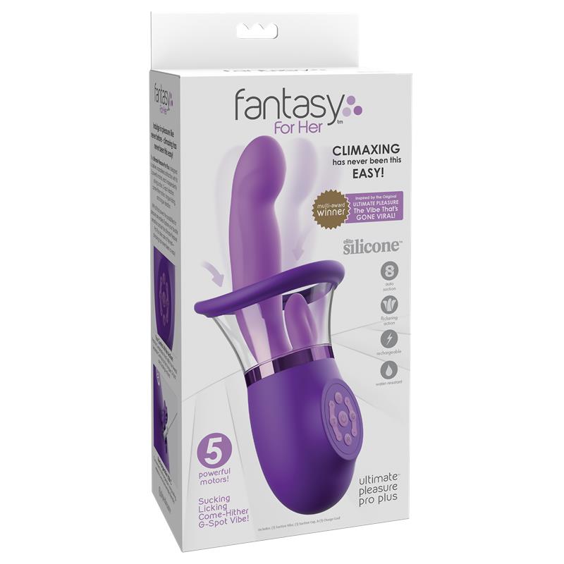 Estimulador con Lengua y Succión Ultimate Pleasure Pro Plus - Imagen 4