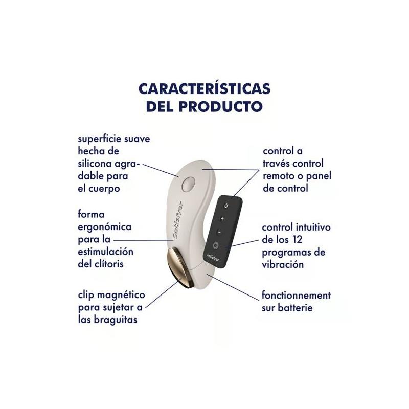 Little Secret Estimulador de Braguita Battery Series Warm Grey - Imagen 5