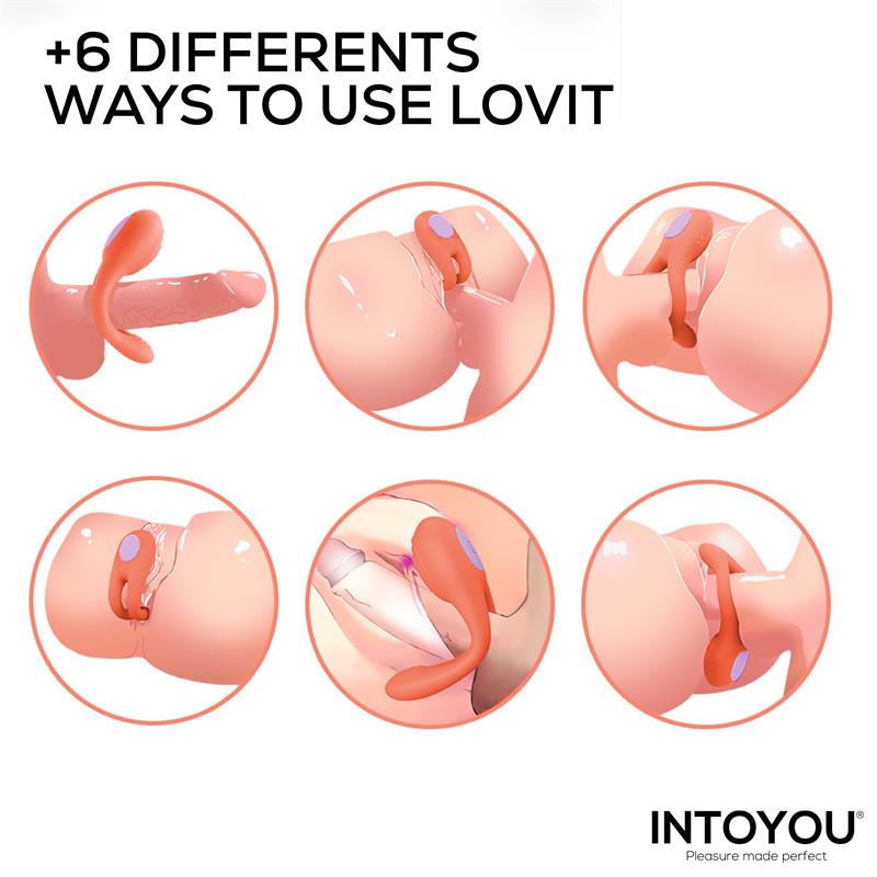 Lovit Vibrador de Pareja Flexible con Control Remote - Imagen 2
