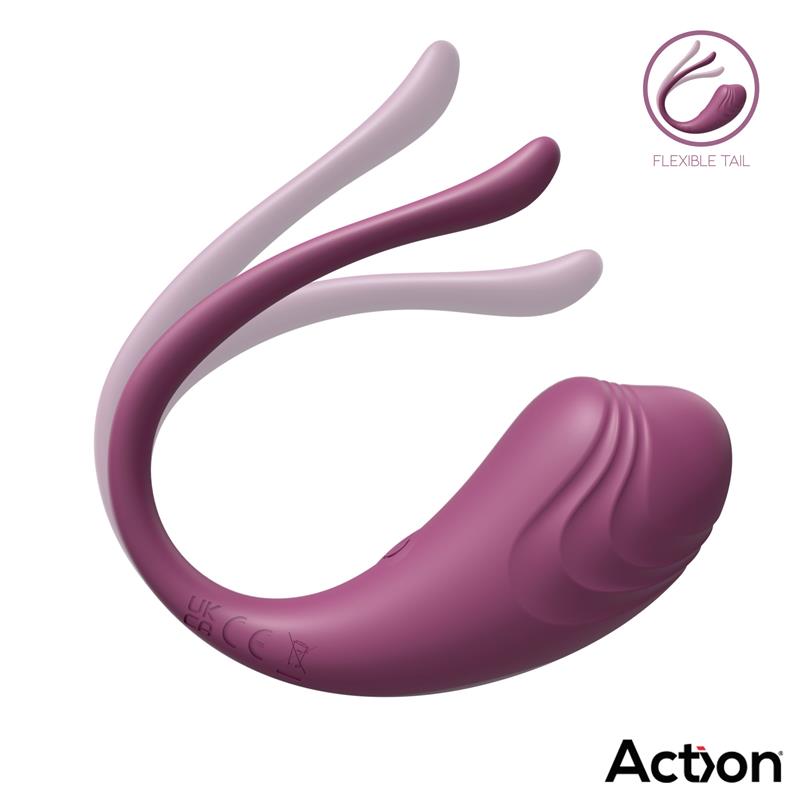 Luvia Huevo Vibrador con Control Remoto USB Púrpura - Imagen 2