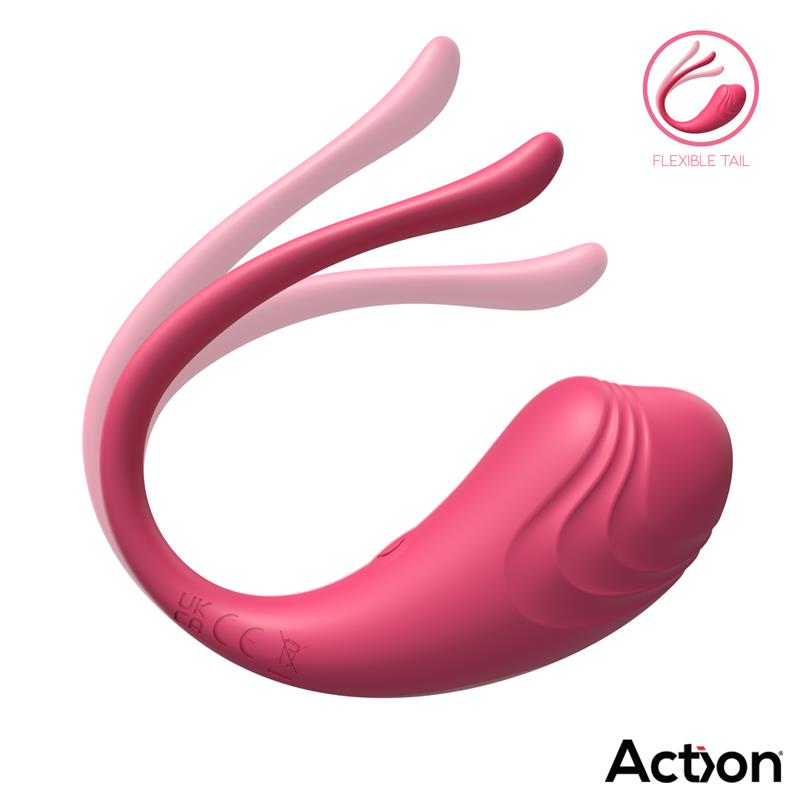 Luvia Huevo Vibrador con Control Remoto USB Rosa - Imagen 4