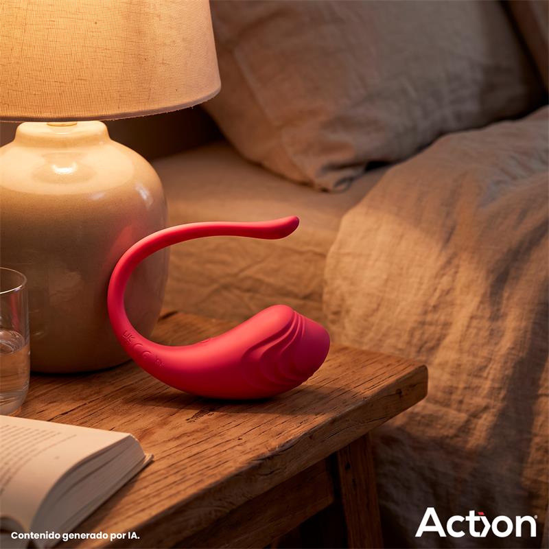 Luvia Huevo Vibrador con Control Remoto USB Rosa - Imagen 5