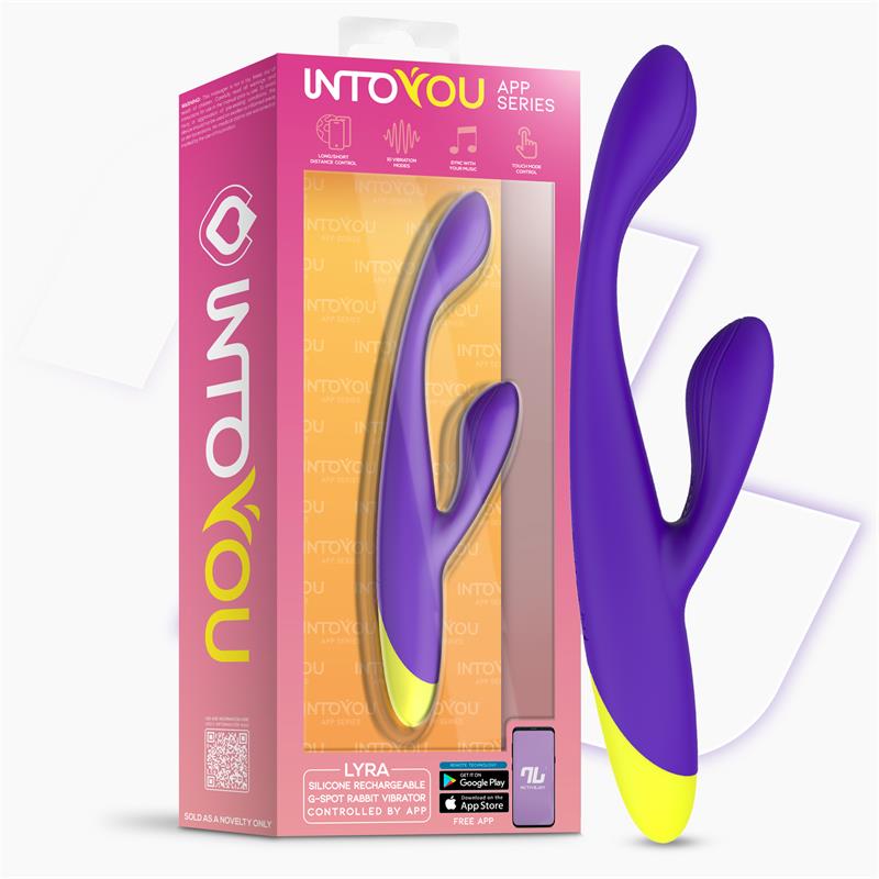Lyra Vibrador Punto G con APP Púrpura - Imagen 5