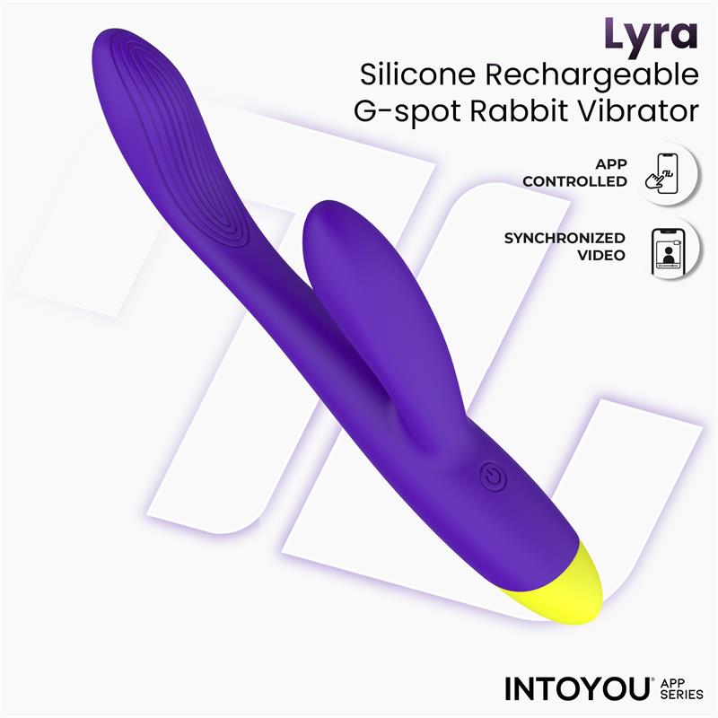 Lyra Vibrador Punto G con APP Púrpura - Imagen 8